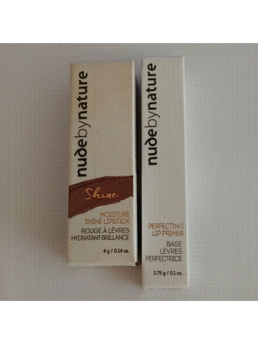 Nude by Nature Lipstick and Lip Primer Rosewood